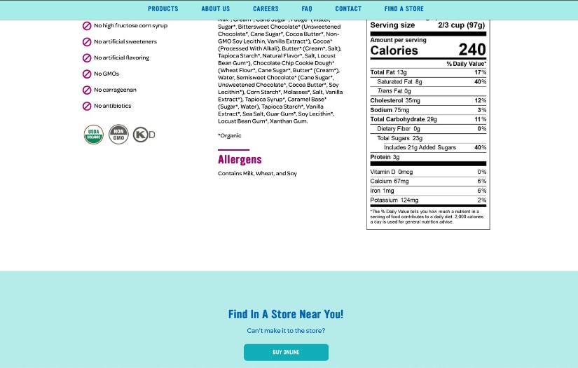 Alden's Organic screenshot 2