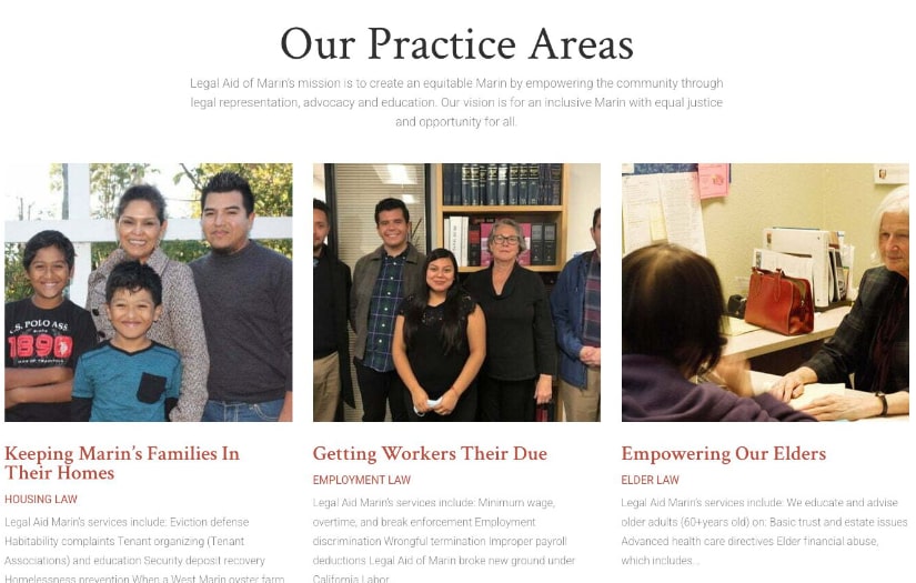 Legal Aid of Marin screenshot 1