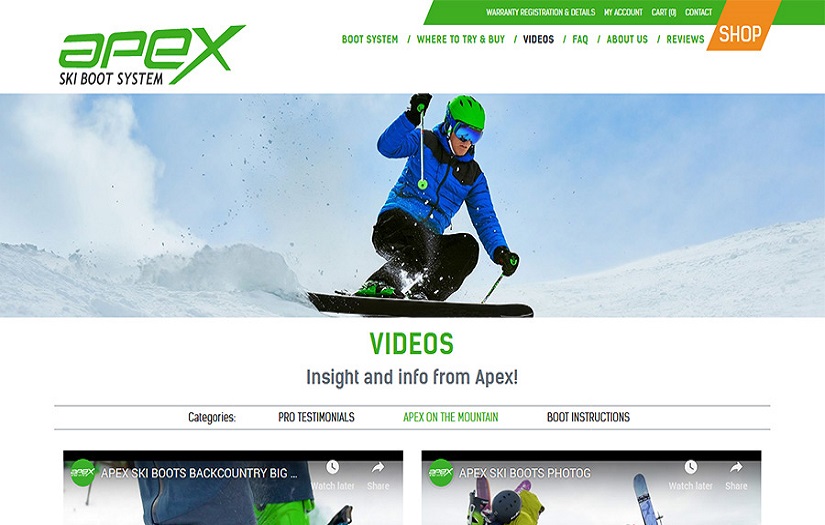 APEX SKI BOOTS screenshot 1