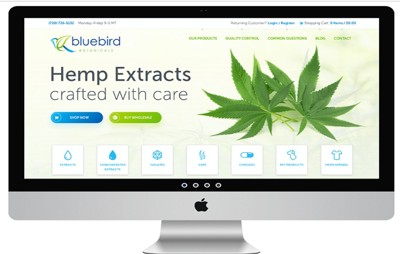 Bluebird Botanicals screenshot 1