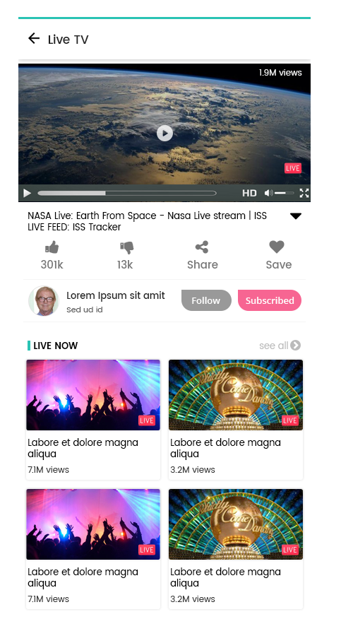 IDCTV (Live streaming) screenshot 1