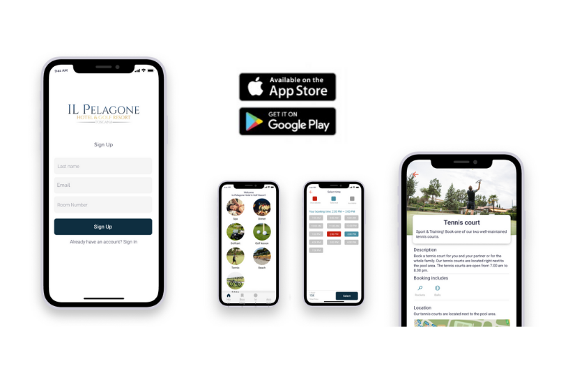 Hotel Guests App and Services Management System screenshot 2