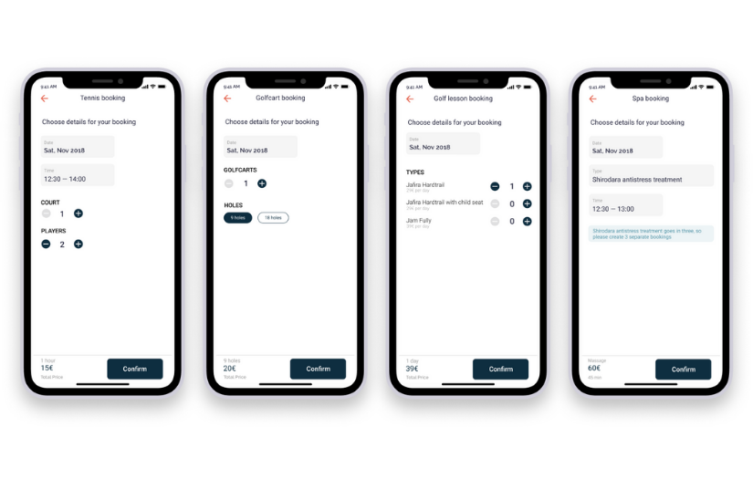 Hotel Guests App and Services Management System screenshot 1