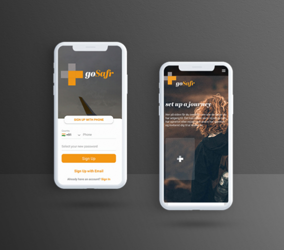 GoSafr - A holiday app help to keep you and your family safe screenshot 1