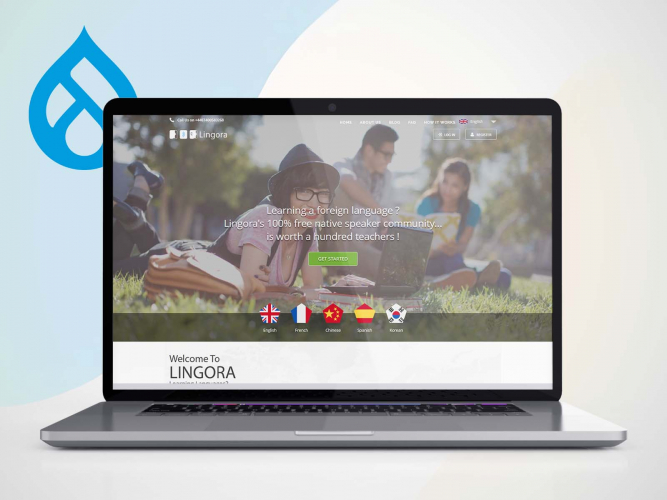 eLINGORA- A comprehensive online platform for language learning. screenshot 1