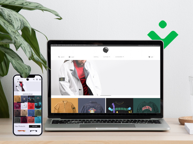 Ground Level - A Vintage Clothing Brand screenshot 1
