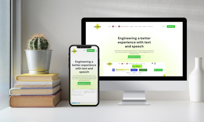 Voxabot: Platform for Quick Text-To-Speech Editing screenshot 1