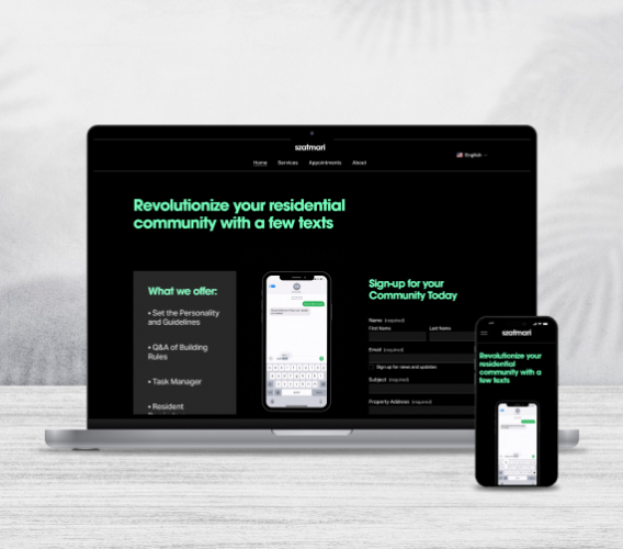 Szatmari – AI-Driven Property Management Solutions screenshot 1