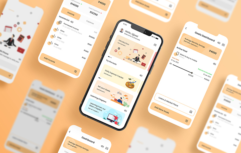 Dhanam Application Design screenshot 1