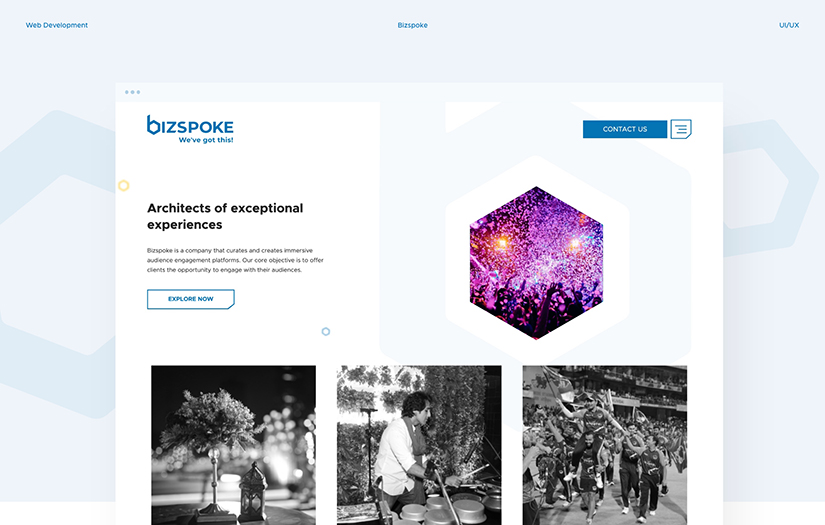 Bizspoke Website Design & Development screenshot 1