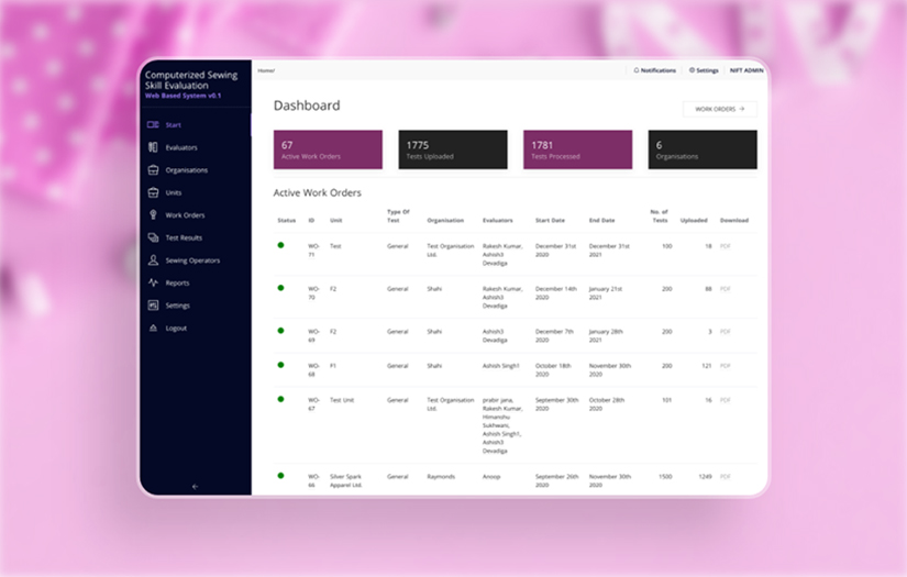 NIFT - CSSES screenshot 1