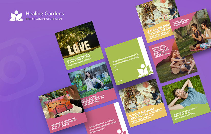 Healing Gardens - Social Media screenshot 1