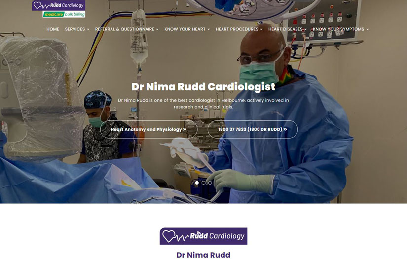 Dr Rudd Cardiology screenshot 1