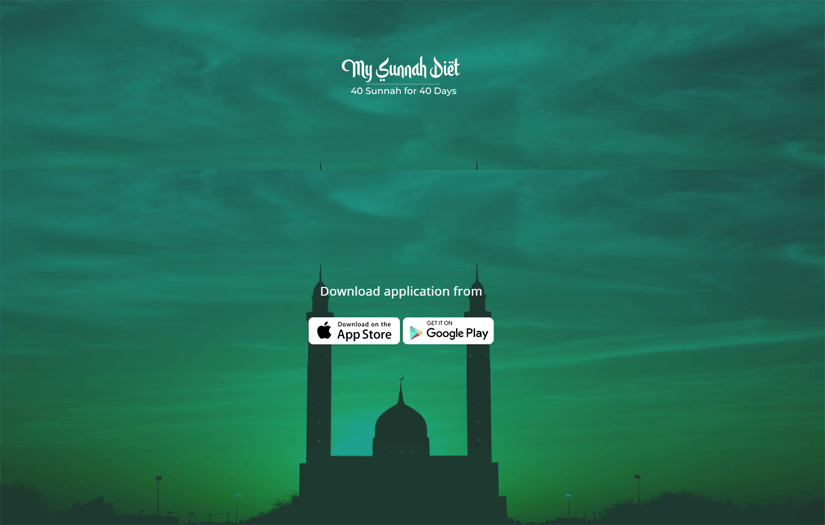 My Sunnah Diet screenshot 1