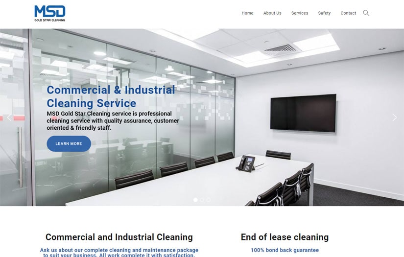 MSD Gold Star Cleaning screenshot 1