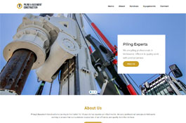 Piling basement and construction