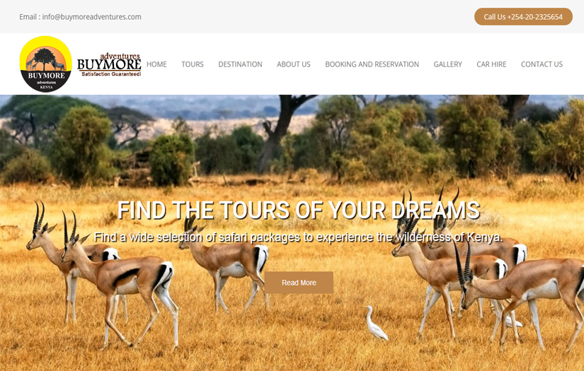 Kenya Safari Company screenshot 1