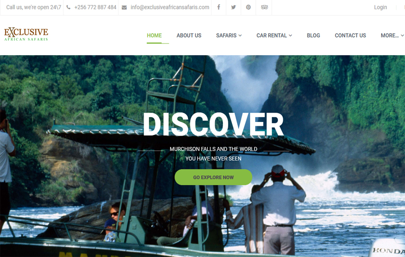 UGANDA SAFARI EXPERTS screenshot 1