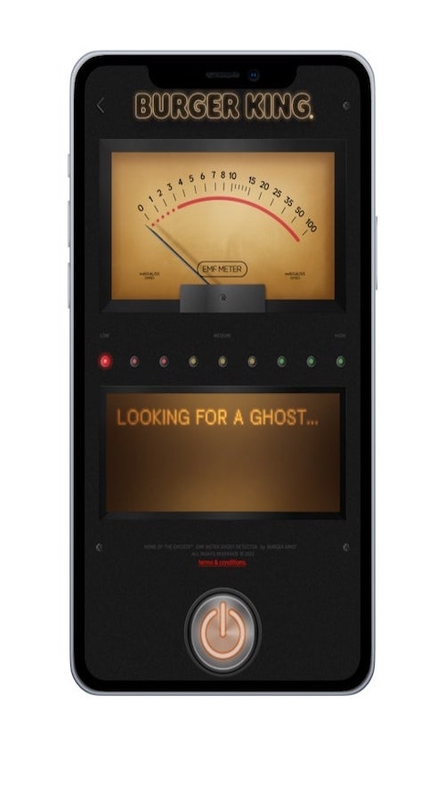 Burger King Halloween Ghost-Buster app screenshot 2