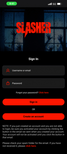Slasher screenshot 1