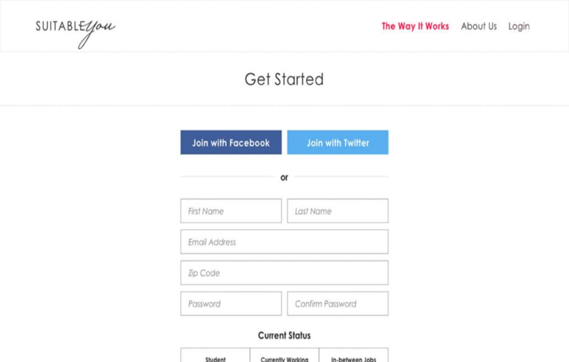 Suitableyou Personal Stylists Ecommerce Solution Ecommerce solution screenshot 1