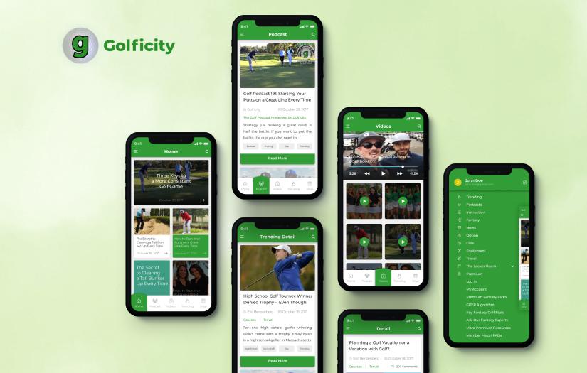 Golficity screenshot 1