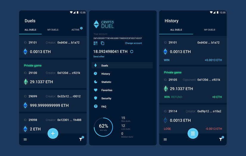 Crypto Duel screenshot 1