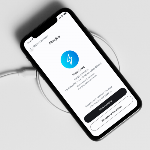 1ev.app - mobile app for streamlining EV charging screenshot 3