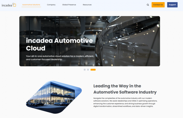 Incadea screenshot 1
