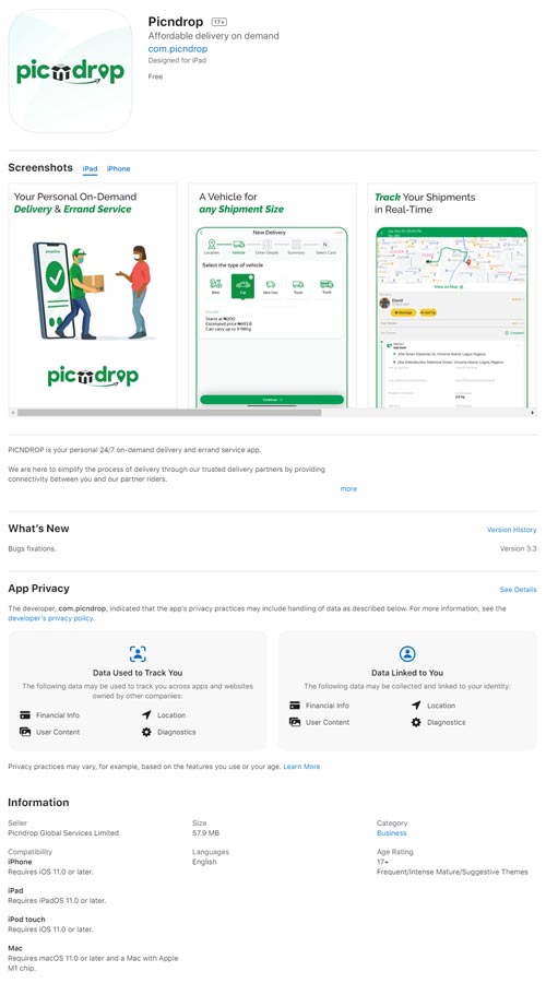 PicNdrop screenshot 2