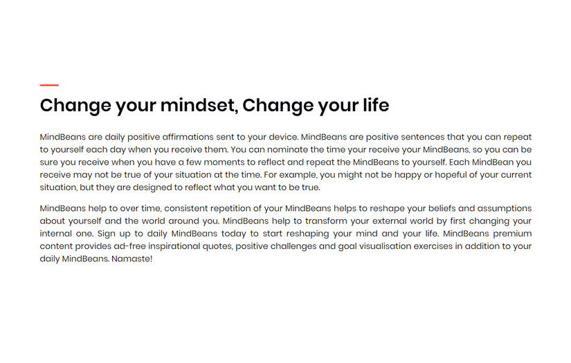 MindBeans screenshot 3