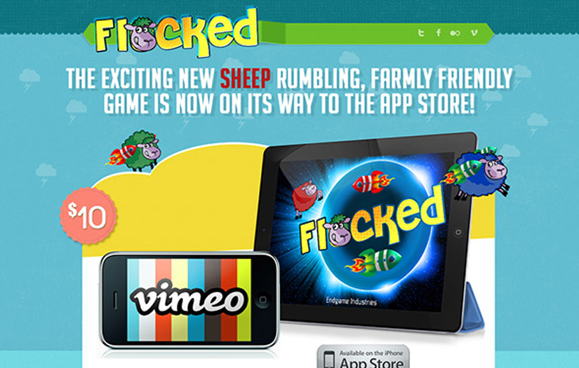 Flocked game website screenshot 1