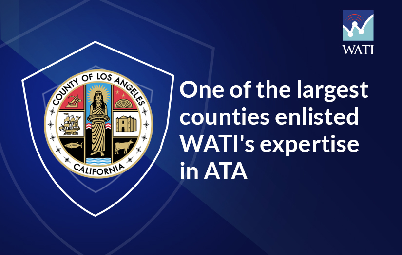 One of the largest counties enlisted WATI's expertise in ATA screenshot 1