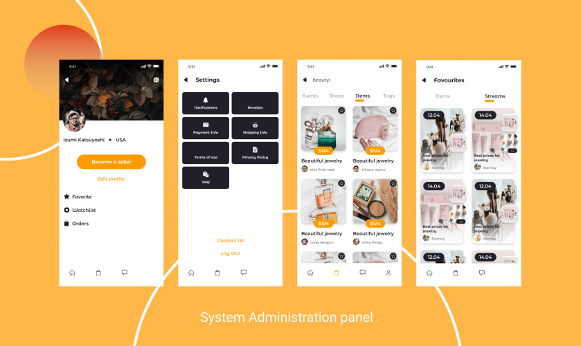 inHype: e-commerce MVP development screenshot 3