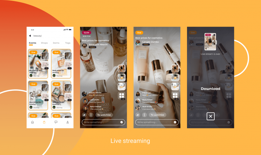 inHype: e-commerce MVP development screenshot 4