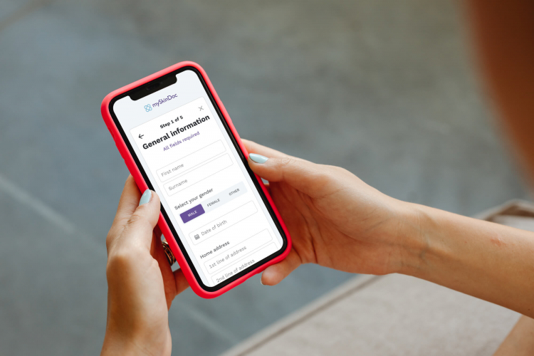 MySkinDoc: web development for a telehealth consultation platform screenshot 3