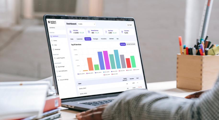 PatientPerfect: A healthtech solution for clinics and salons screenshot 1