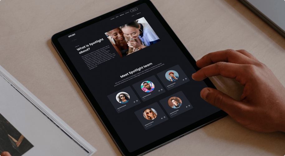 Spotlight: Educational video platform for enhancing professional social skills screenshot 3