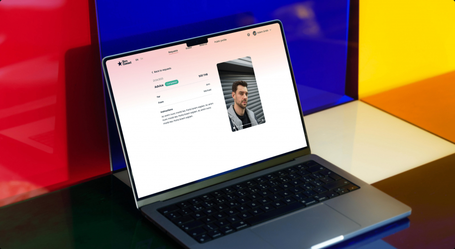 DaraConnect: Creating a social media app for a celebrity video marketplace screenshot 2