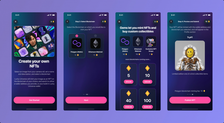 A blockchain-based NFT marketplace (MVP) screenshot 4