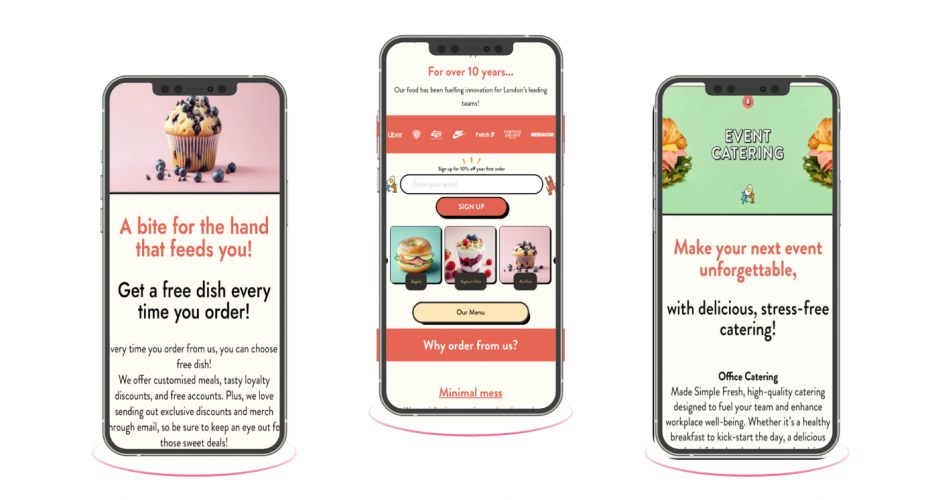 The Breakfast,  Fresh, Delicious, and On Your Schedule screenshot 1