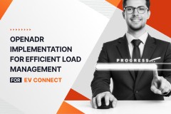 OpenADR Implementation for Efficient Load Management for EV Connect