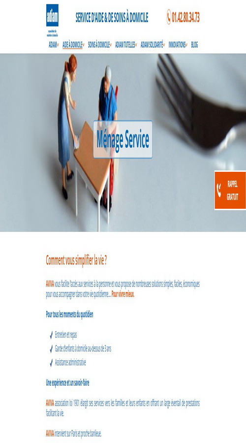 Adiam.net screenshot 1