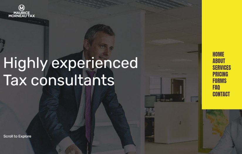 Maurice Morneau Tax screenshot 1