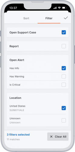 Pure1 Mobile App screenshot 1