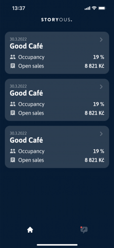 My Storyous Mobile App screenshot 1