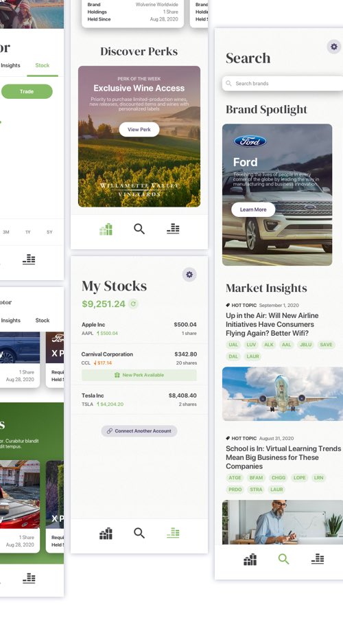 iOS Mobile App screenshot 1