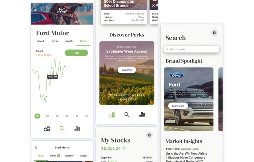 iOS Mobile App screenshot 2