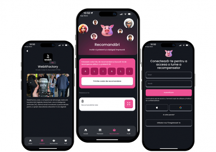 Blockchain Cashback Mobile App screenshot 1