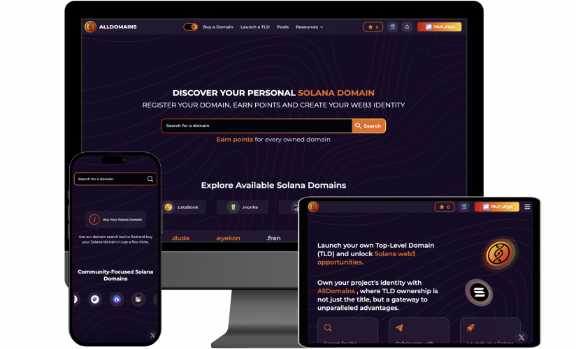 Blockchain Domain Solutions screenshot 1